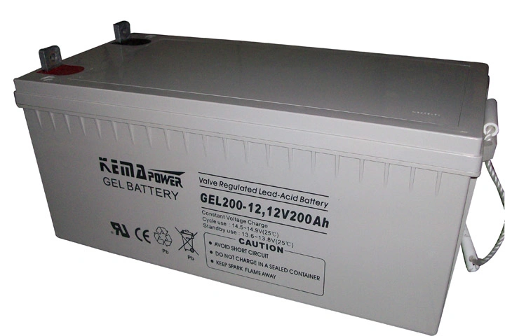 12VDC 2VDC AGM VRLA Lead Acid Solar Battery for Solar Power System